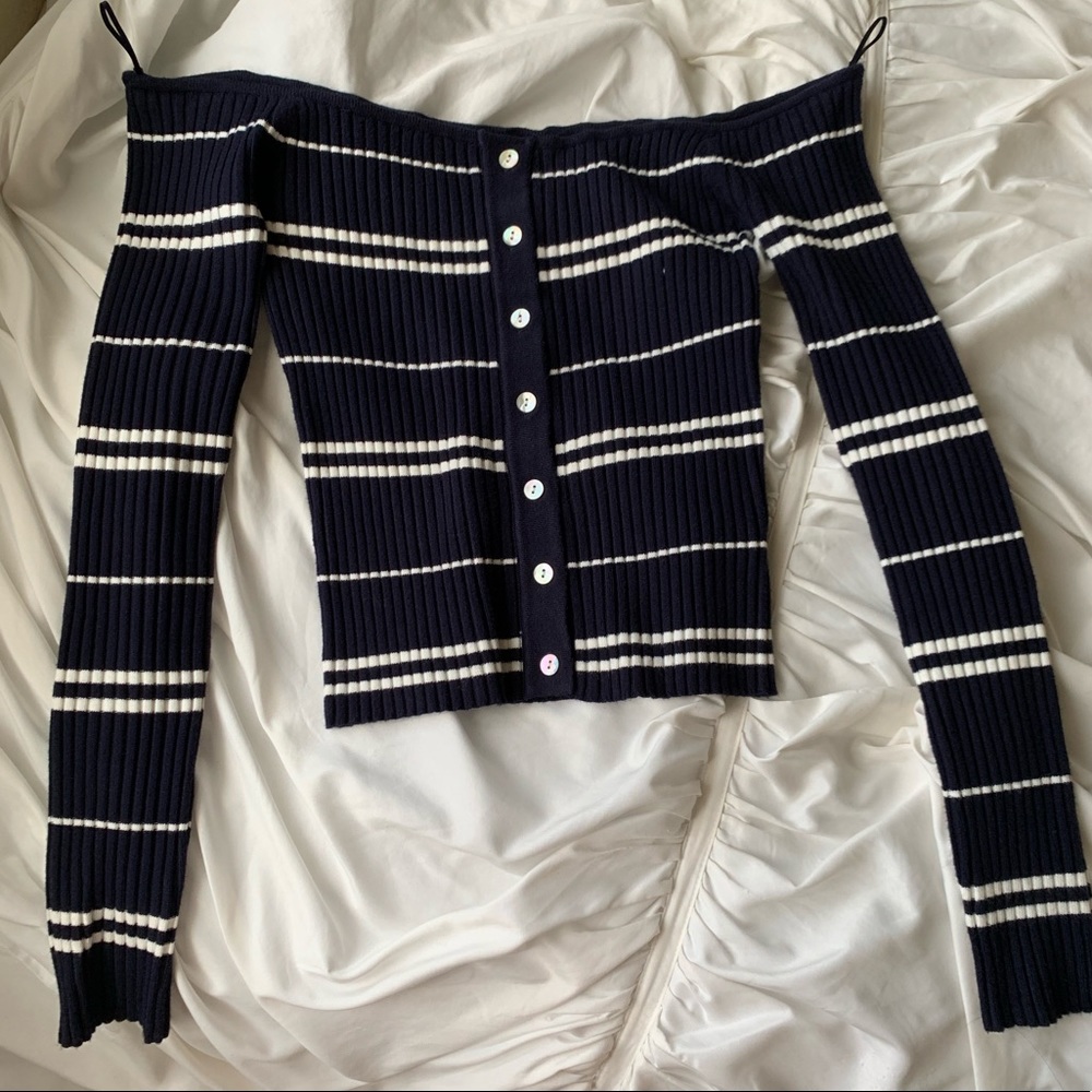 off the shoulder pacsun sweater